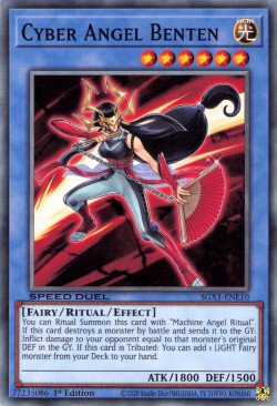 Cyber Angel Benten [SGX1-ENE10] Common | Shuffle n Cut Hobbies & Games