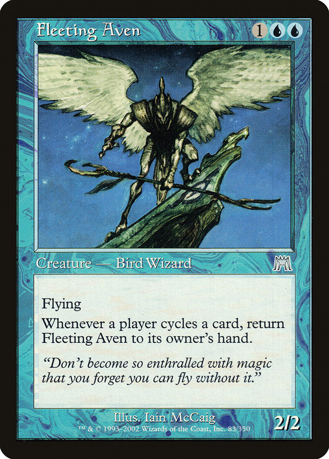 Fleeting Aven [Onslaught] | Shuffle n Cut Hobbies & Games