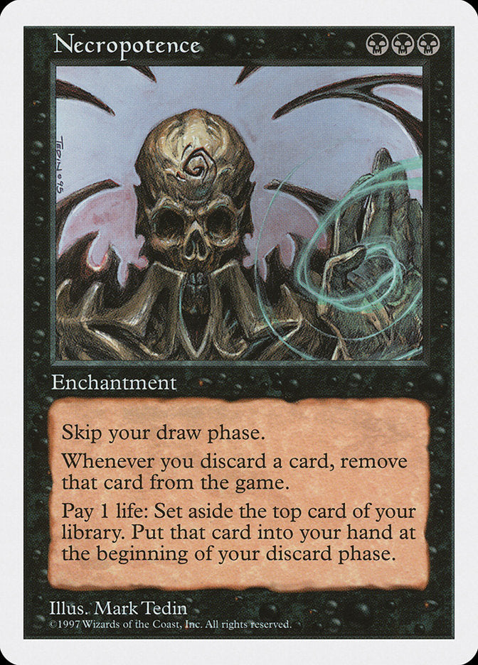 Necropotence [Fifth Edition] | Shuffle n Cut Hobbies & Games