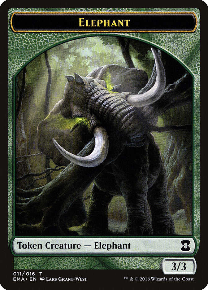 Elephant Token [Eternal Masters Tokens] | Shuffle n Cut Hobbies & Games