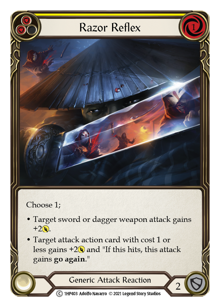 Razor Reflex (Yellow) [1HP403] | Shuffle n Cut Hobbies & Games