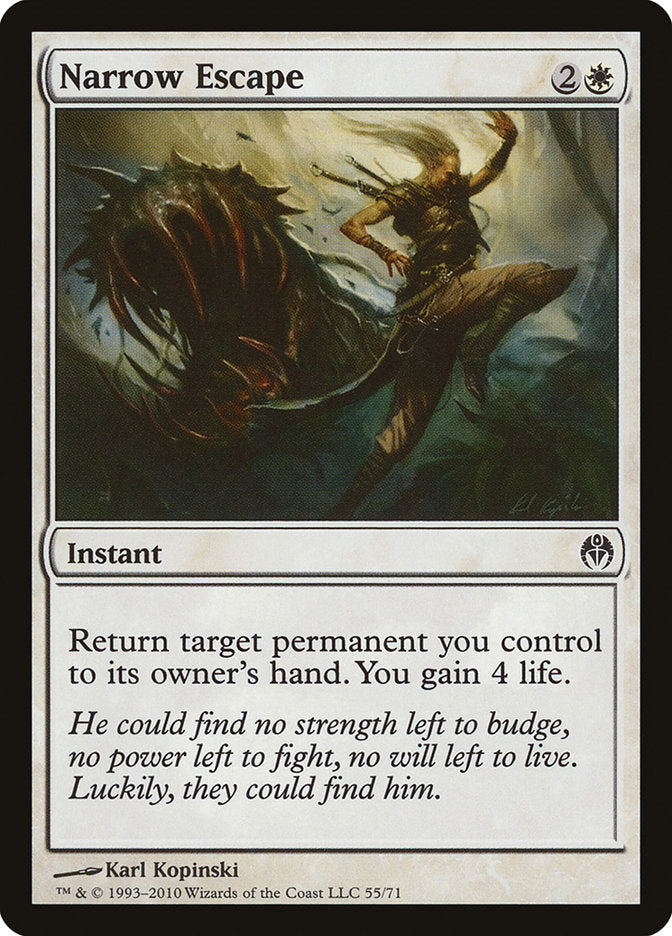 Narrow Escape [Duel Decks: Phyrexia vs. the Coalition] | Shuffle n Cut Hobbies & Games