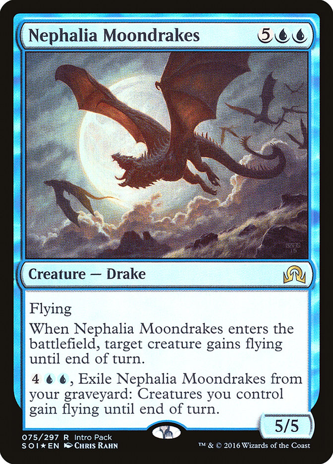 Nephalia Moondrakes (Intro Pack) [Shadows over Innistrad Promos] | Shuffle n Cut Hobbies & Games