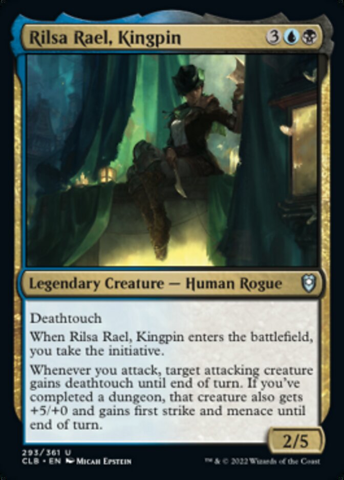 Rilsa Rael, Kingpin [Commander Legends: Battle for Baldur's Gate] | Shuffle n Cut Hobbies & Games