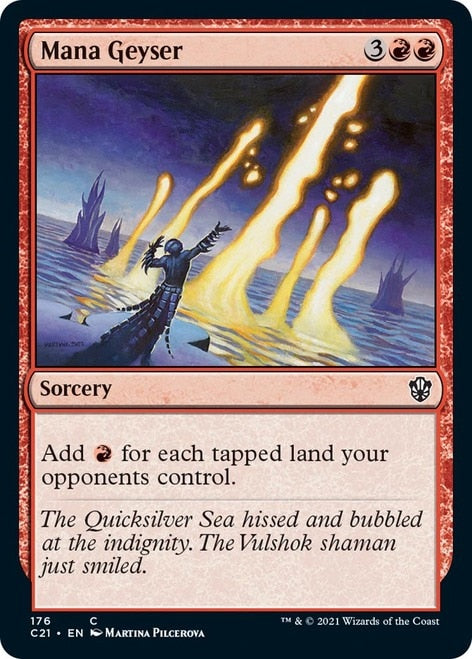 Mana Geyser [Commander 2021] | Shuffle n Cut Hobbies & Games