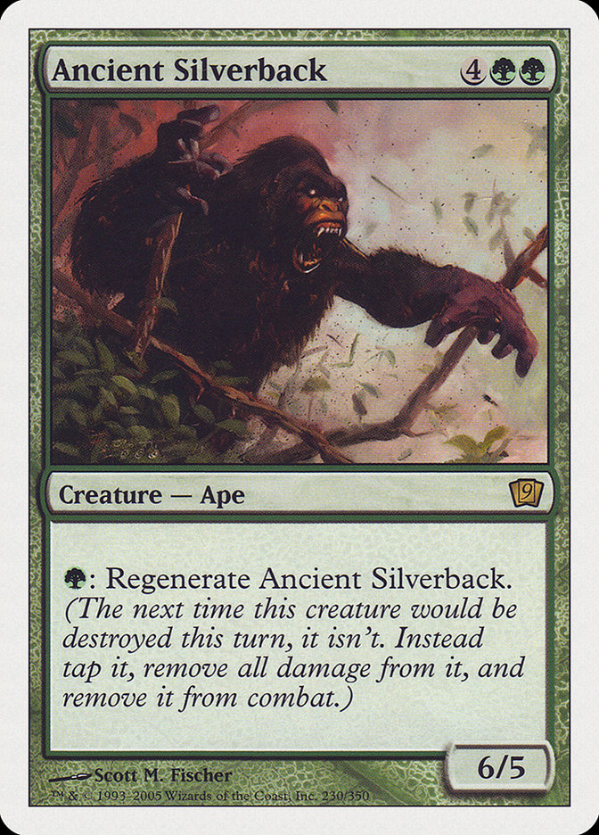 Ancient Silverback [Ninth Edition] | Shuffle n Cut Hobbies & Games