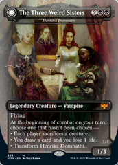 Henrika Domnathi // Henrika, Infernal Seer - The Three Weird Sisters // Fiends of Darkest Night [Innistrad: Crimson Vow] | Shuffle n Cut Hobbies & Games