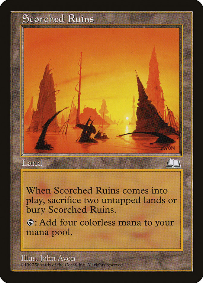 Scorched Ruins [Weatherlight] | Shuffle n Cut Hobbies & Games