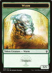 Wurm // Saproling Double-Sided Token [Guilds of Ravnica Guild Kit Tokens] | Shuffle n Cut Hobbies & Games