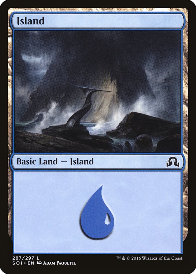 Island (287) [Shadows over Innistrad] | Shuffle n Cut Hobbies & Games