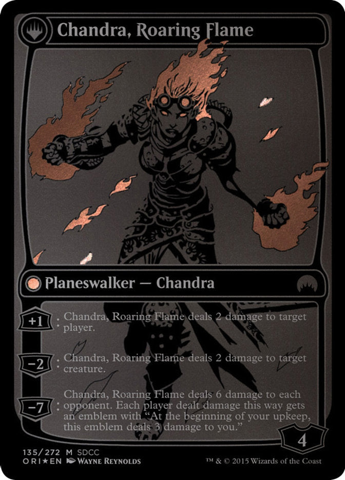 Chandra, Fire of Kaladesh // Chandra, Roaring Flame [San Diego Comic-Con 2015] | Shuffle n Cut Hobbies & Games