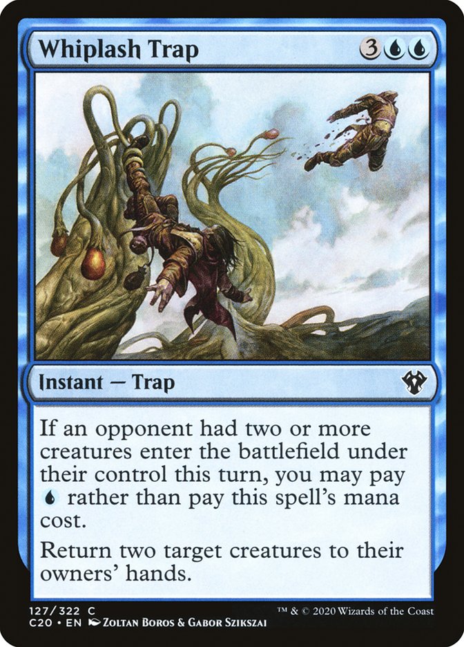 Whiplash Trap [Commander 2020] | Shuffle n Cut Hobbies & Games