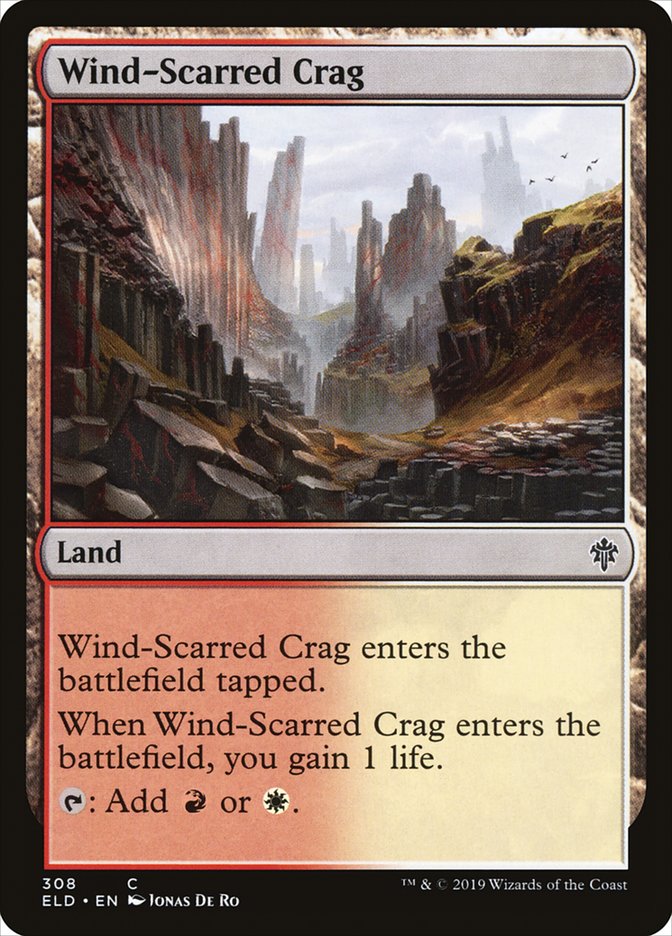 Wind-Scarred Crag [Throne of Eldraine] | Shuffle n Cut Hobbies & Games