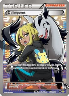 Delinquent (98b/122) (Full Art) (Alternate Art Promo) [XY: BREAKpoint] | Shuffle n Cut Hobbies & Games