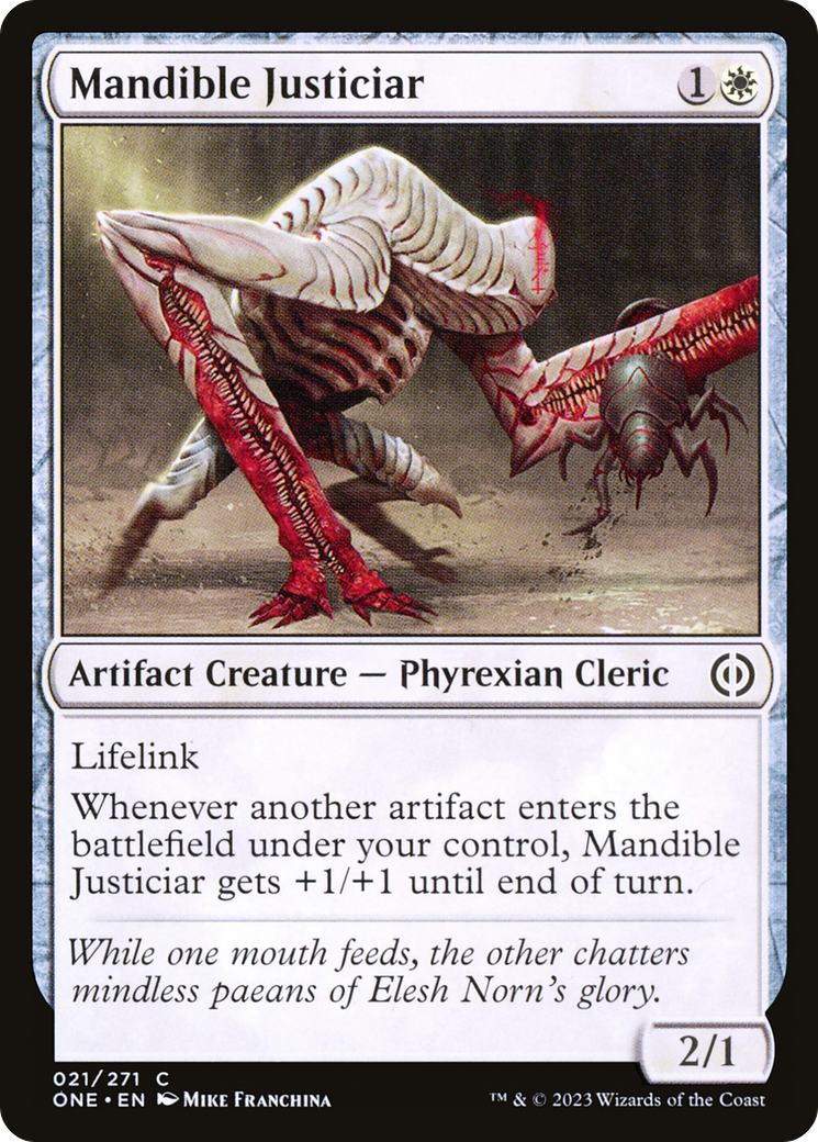 Mandible Justiciar [Phyrexia: All Will Be One] | Shuffle n Cut Hobbies & Games