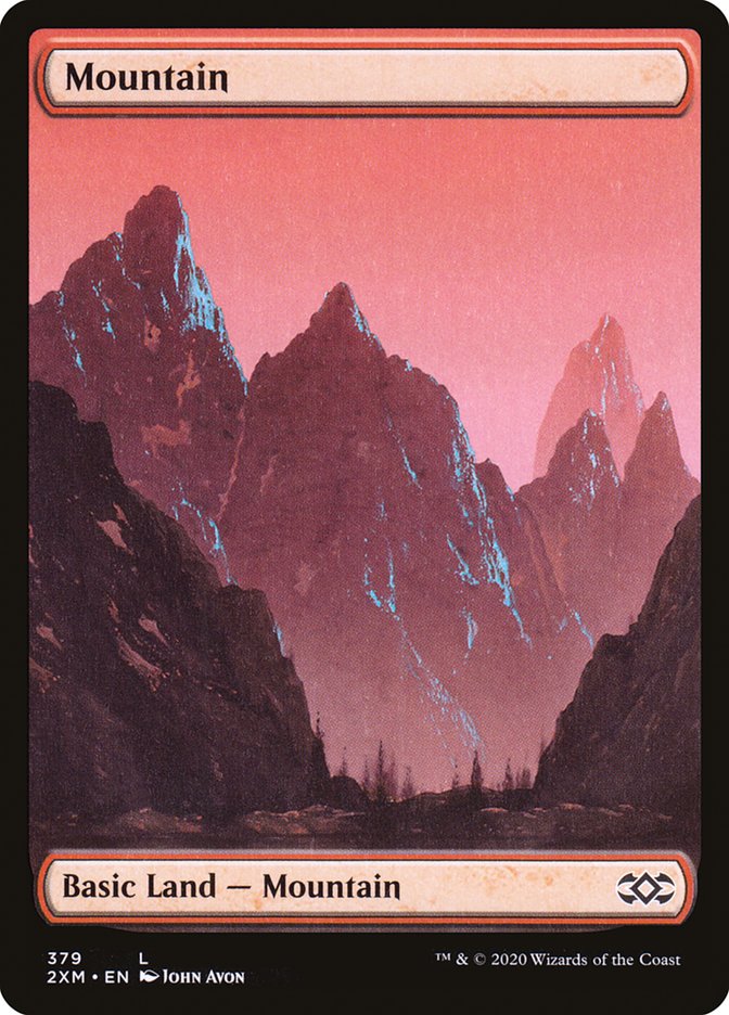 Mountain (379) [Double Masters] | Shuffle n Cut Hobbies & Games