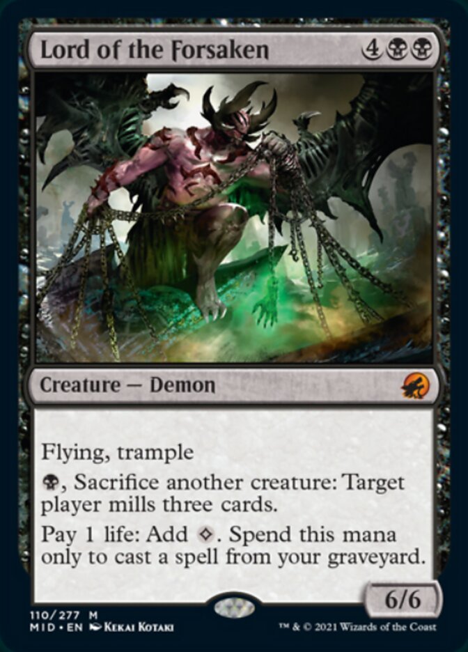 Lord of the Forsaken [Innistrad: Midnight Hunt] | Shuffle n Cut Hobbies & Games