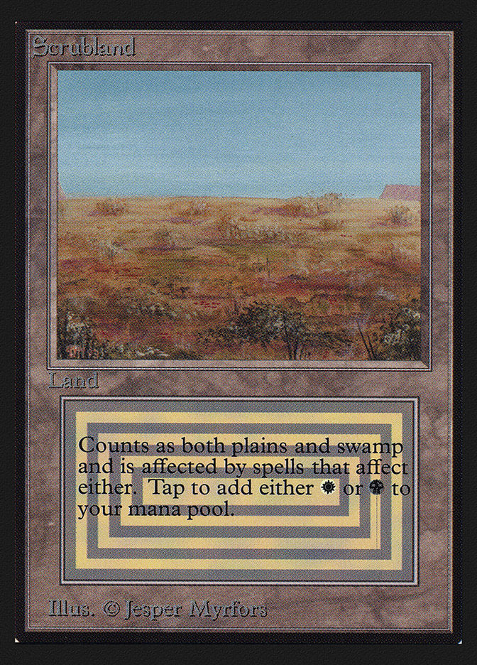 Scrubland [Collectors' Edition] | Shuffle n Cut Hobbies & Games