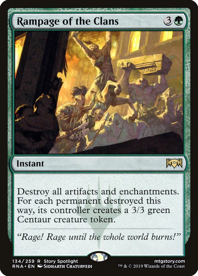 Rampage of the Clans [Ravnica Allegiance] | Shuffle n Cut Hobbies & Games