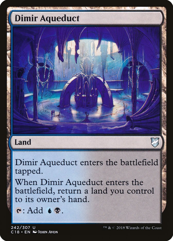 Dimir Aqueduct [Commander 2018] | Shuffle n Cut Hobbies & Games