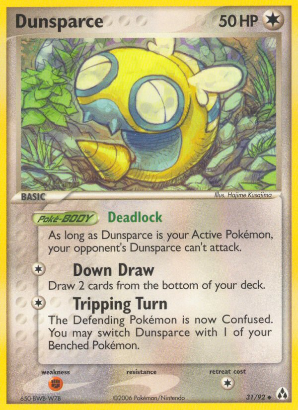 Dunsparce (31/92) [EX: Legend Maker] | Shuffle n Cut Hobbies & Games