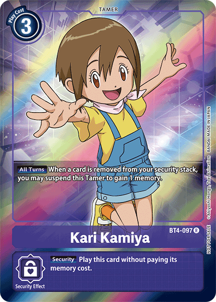 Kari Kamiya [BT4-097] (Buy-A-Box Promo) [Great Legend Promos] | Shuffle n Cut Hobbies & Games