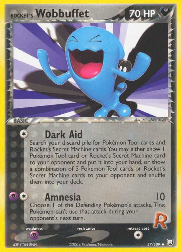 Rocket's Wobbuffet (47/109) [EX: Team Rocket Returns] | Shuffle n Cut Hobbies & Games