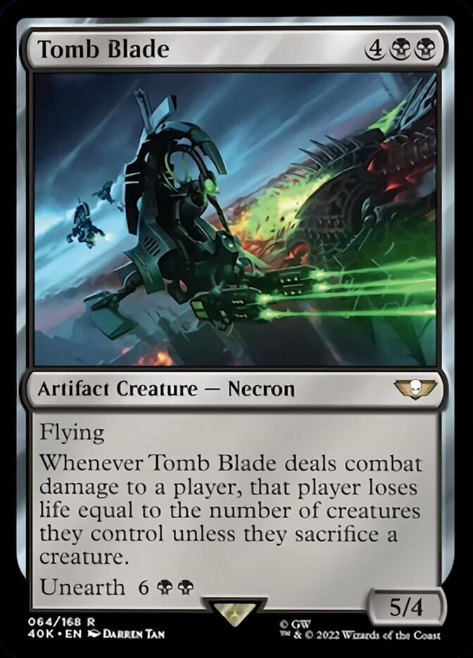 Tomb Blade (Surge Foil) [Warhammer 40,000] | Shuffle n Cut Hobbies & Games