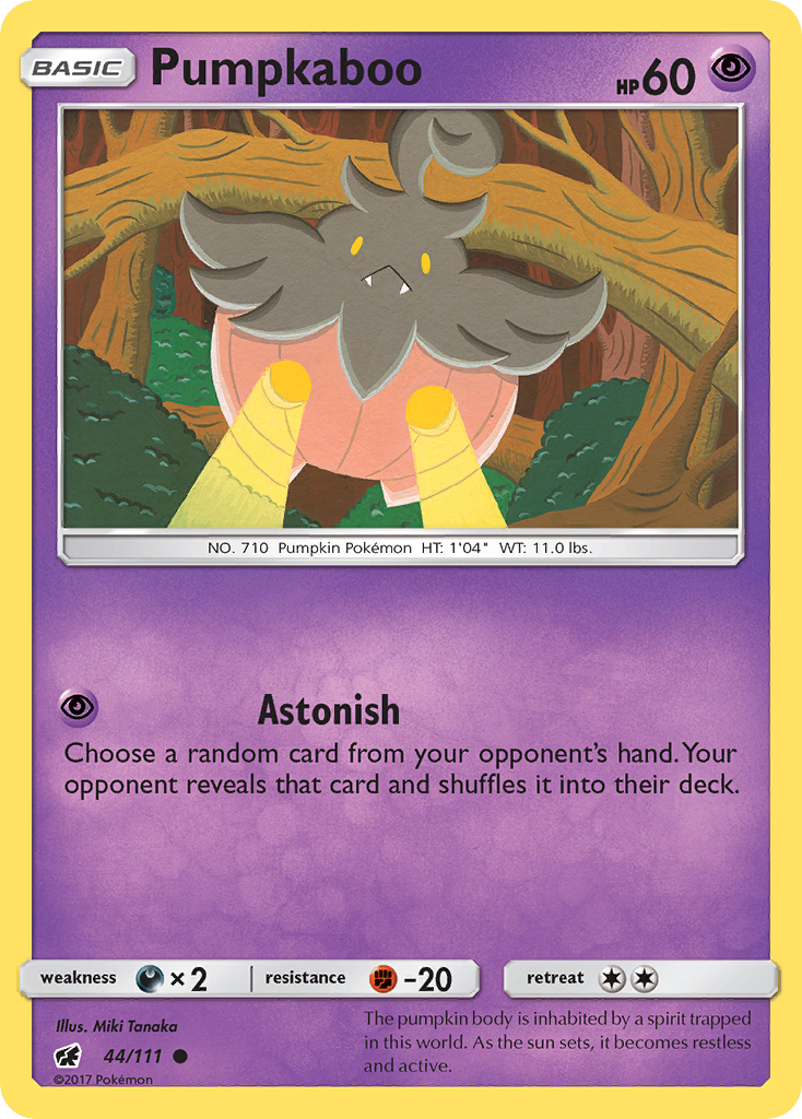 Pumpkaboo (44/111) [Sun & Moon: Crimson Invasion] | Shuffle n Cut Hobbies & Games