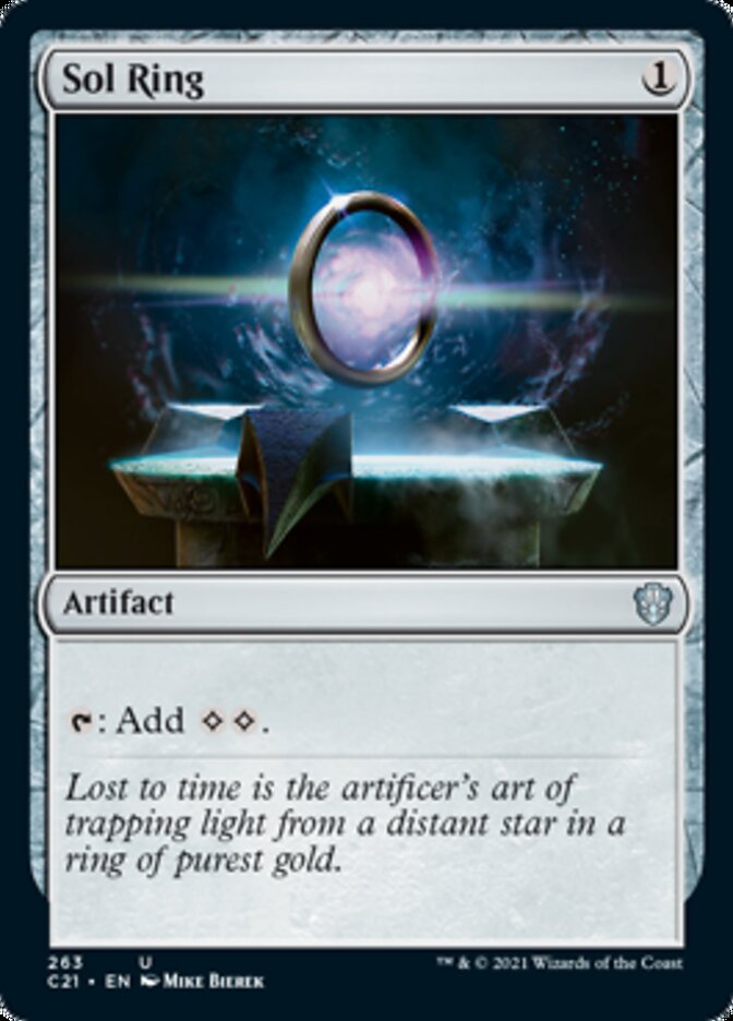 Sol Ring [Commander 2021] | Shuffle n Cut Hobbies & Games