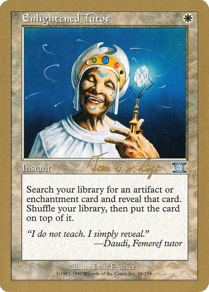 Enlightened Tutor (Tom van de Logt) [World Championship Decks 2000] | Shuffle n Cut Hobbies & Games