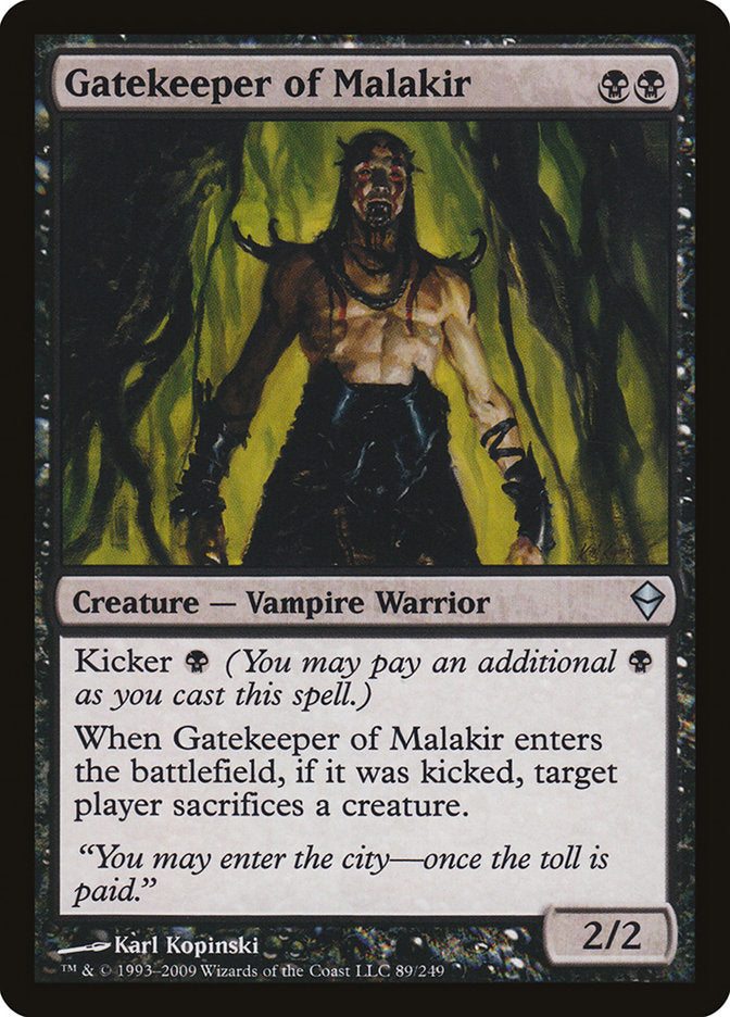 Gatekeeper of Malakir [Zendikar] | Shuffle n Cut Hobbies & Games