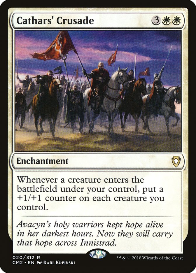 Cathars' Crusade [Commander Anthology Volume II] | Shuffle n Cut Hobbies & Games