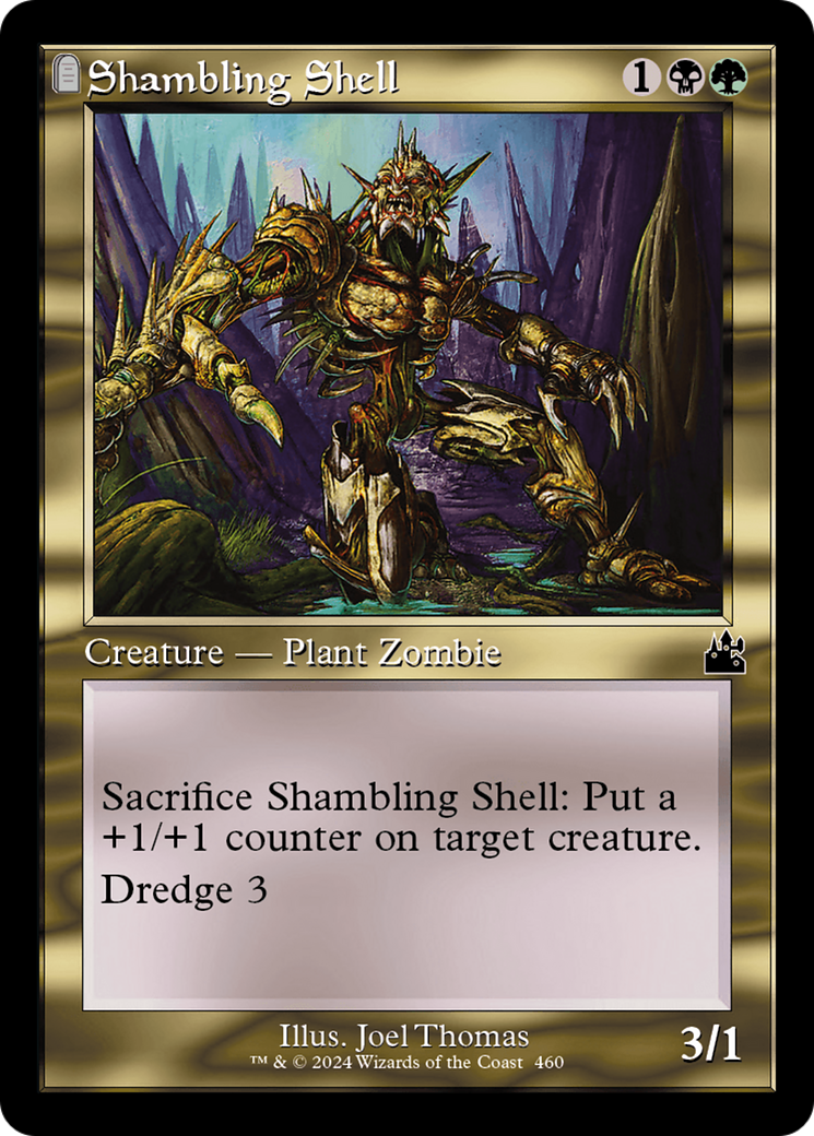 Shambling Shell (Retro Frame) [Ravnica Remastered] | Shuffle n Cut Hobbies & Games