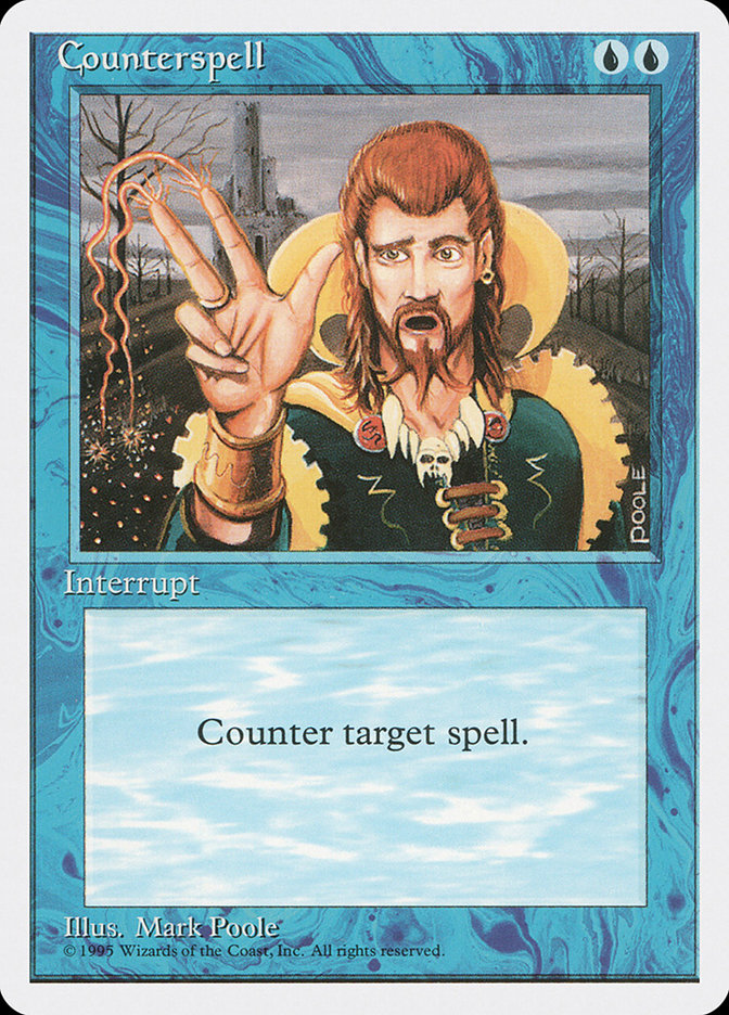 Counterspell [Fourth Edition] | Shuffle n Cut Hobbies & Games