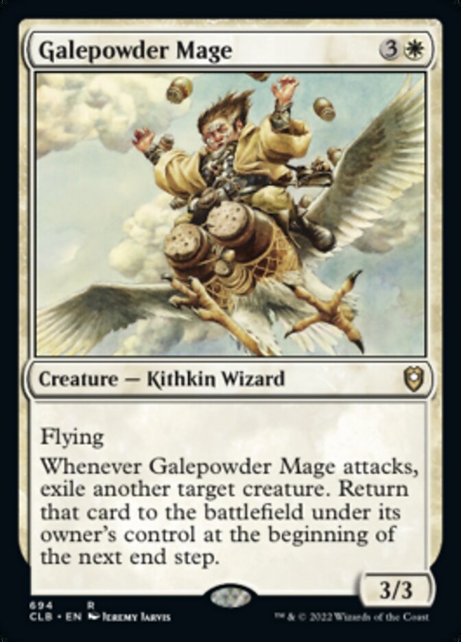 Galepowder Mage [Commander Legends: Battle for Baldur's Gate] | Shuffle n Cut Hobbies & Games