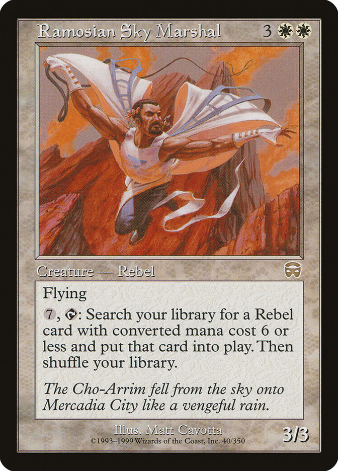 Ramosian Sky Marshal [Mercadian Masques] | Shuffle n Cut Hobbies & Games