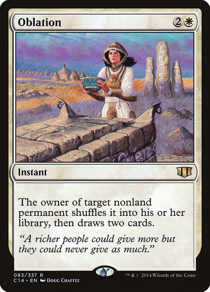 Oblation [Commander 2014] | Shuffle n Cut Hobbies & Games