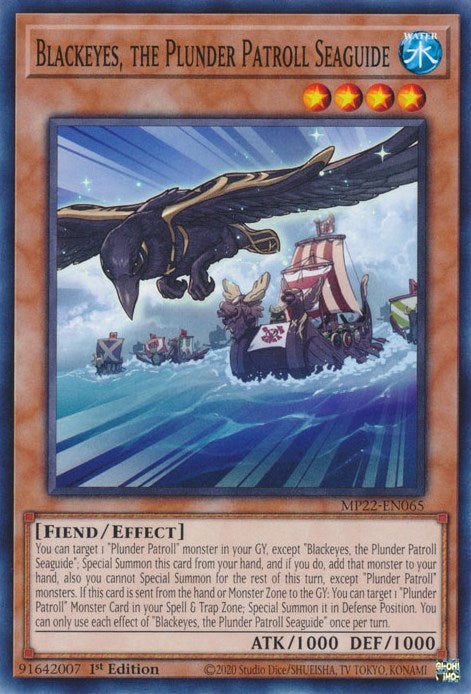 Blackeyes, the Plunder Patroll Seaguide [MP22-EN065] Common | Shuffle n Cut Hobbies & Games