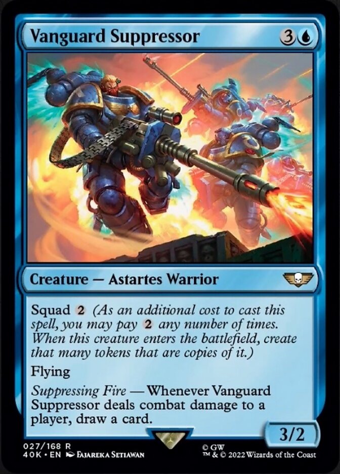Vanguard Suppressor (Surge Foil) [Warhammer 40,000] | Shuffle n Cut Hobbies & Games