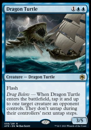 Dragon Turtle (Promo Pack) [Dungeons & Dragons: Adventures in the Forgotten Realms Promos] | Shuffle n Cut Hobbies & Games