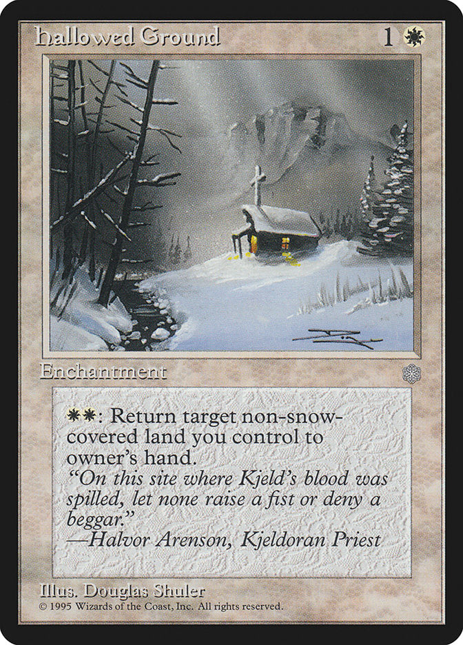 Hallowed Ground [Ice Age] | Shuffle n Cut Hobbies & Games