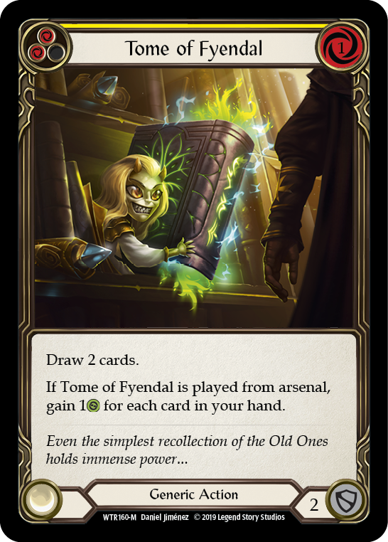 Tome of Fyendal [WTR160-M] Alpha Print Normal | Shuffle n Cut Hobbies & Games
