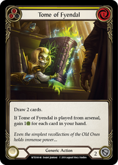 Tome of Fyendal [WTR160-M] Alpha Print Normal | Shuffle n Cut Hobbies & Games
