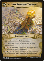 Path of Mettle // Metzali, Tower of Triumph [Rivals of Ixalan] | Shuffle n Cut Hobbies & Games