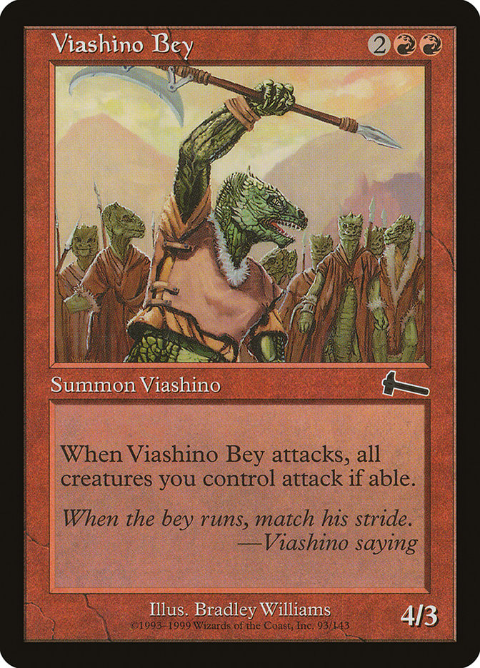 Viashino Bey [Urza's Legacy] | Shuffle n Cut Hobbies & Games