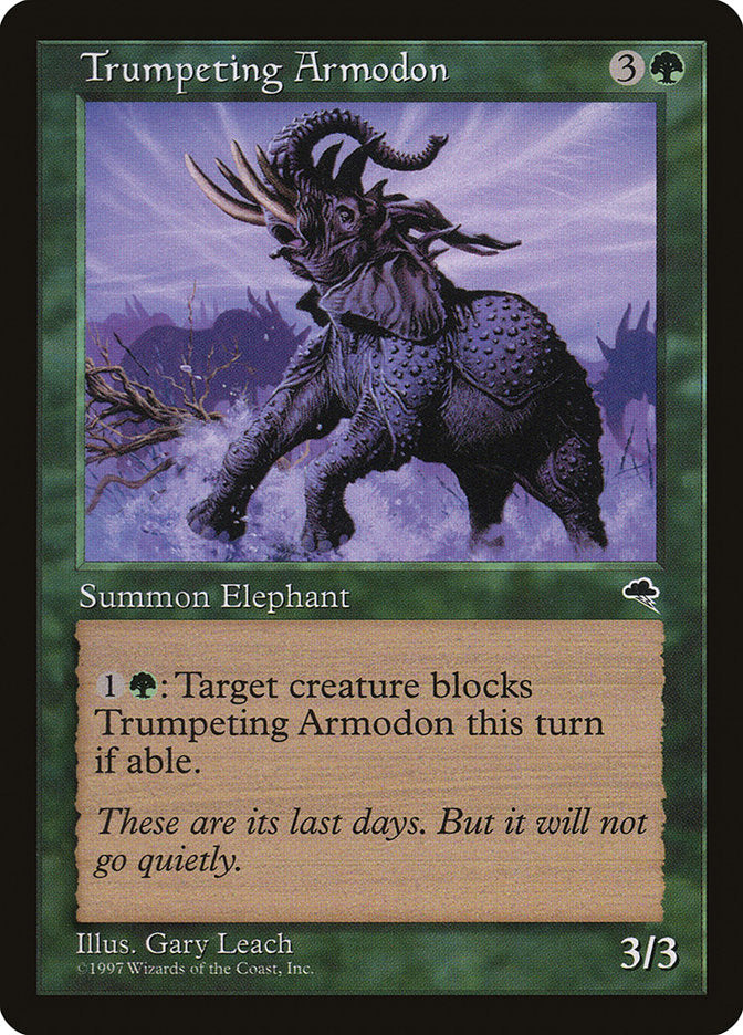 Trumpeting Armodon [Tempest] | Shuffle n Cut Hobbies & Games