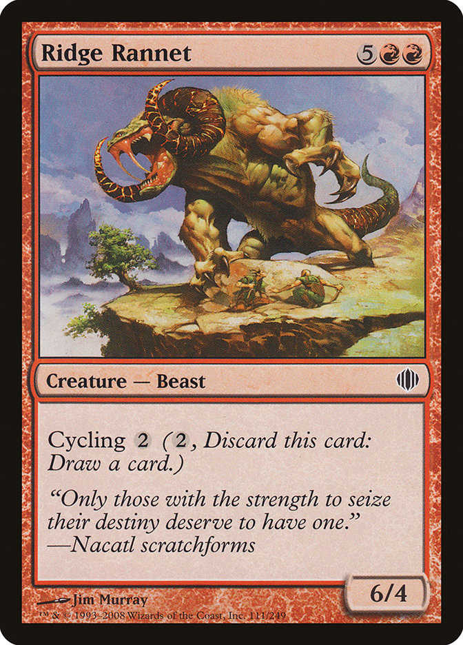 Ridge Rannet [Shards of Alara] | Shuffle n Cut Hobbies & Games