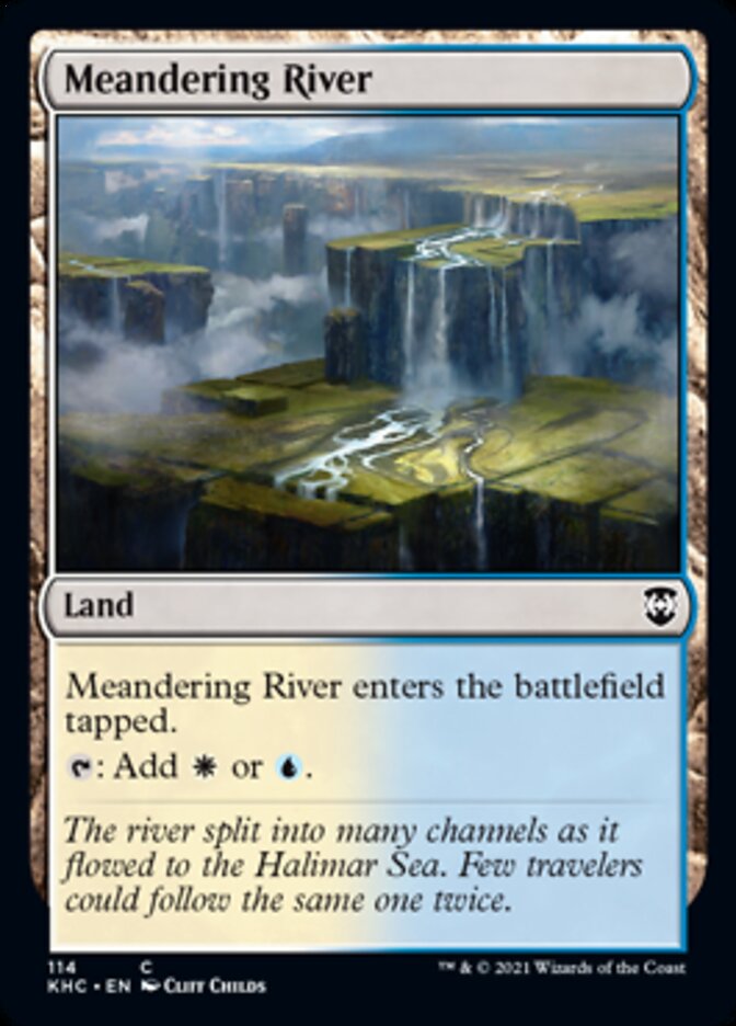 Meandering River [Kaldheim Commander] | Shuffle n Cut Hobbies & Games