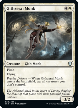 Githzerai Monk [Commander Legends: Battle for Baldur's Gate] | Shuffle n Cut Hobbies & Games